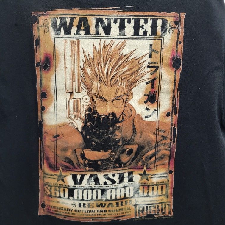 2003 Anime Vintage Trigun Size Large Shirt