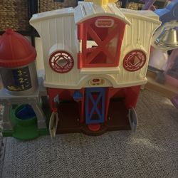 Little People Barbie Dream House, Barn,Princess  Castle