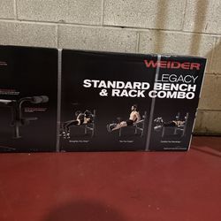 Weider Legacy Bench& Rack Combo 