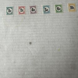 Southwest Africa Postage Due Complete Set 1961 Stamps Mint Hinged