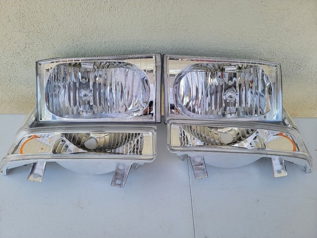 99-04 Ford F250 F350 F450 F550 Super Duty Excursion Headlights Luces Micas Calaveras Faros Faroles Focos