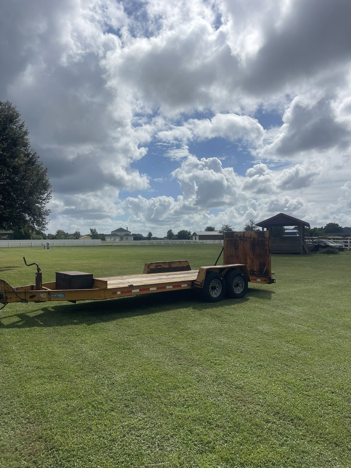 20FT 14K Equipment Trailer With Title