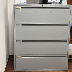Four Drawer Lateral File Cabinets Two Available
