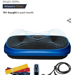 Lifepro Waver Mini Vibration Plate - Whole Body Vibration Platform Exercise Machine - Home & Travel Workout Equipment for Weight Loss, Toning & Wellne