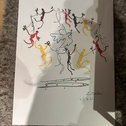 picasso print art poster 