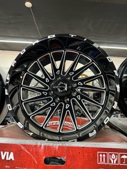 Fortis Off-Road Wheel Black Milled