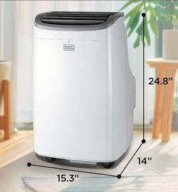 BLACK+DECKER Portable Air Conditioner, 9,000 BTU, BPACT08WT, White
5,300 BTU SACC for Rooms up to 400 Sq. Ft., 3-in-1 Portable AC, Fan and Dehumidifie