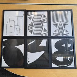 Framed Art Set (6)