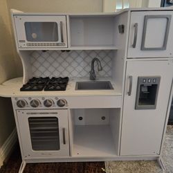 
Melissa & Doug Wooden Play Kitchen + Full Accessory Bundle