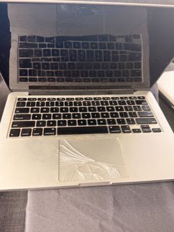 MacBook #1 — 13” MacBook Pro A1278 — Cracked Trackpad