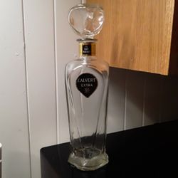 Vintage Calvert Extra Decanter Bottle