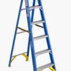 🌟Werner Blue & Yellow 6ft. Ladder 🌟