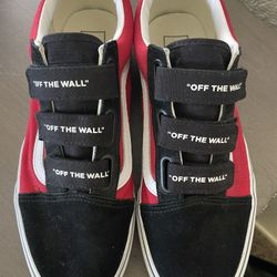 Vans with off the wall straps top