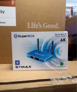 SuperBox S7 Max plug & play ready