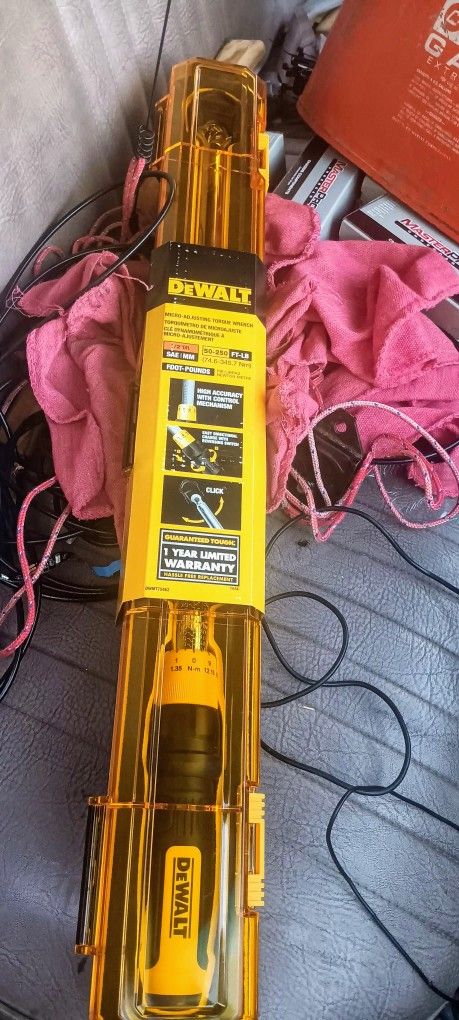 Brand New DeWalt Torque Wrench