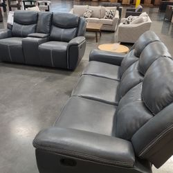 New recliner sofa, and loveseat both on sale