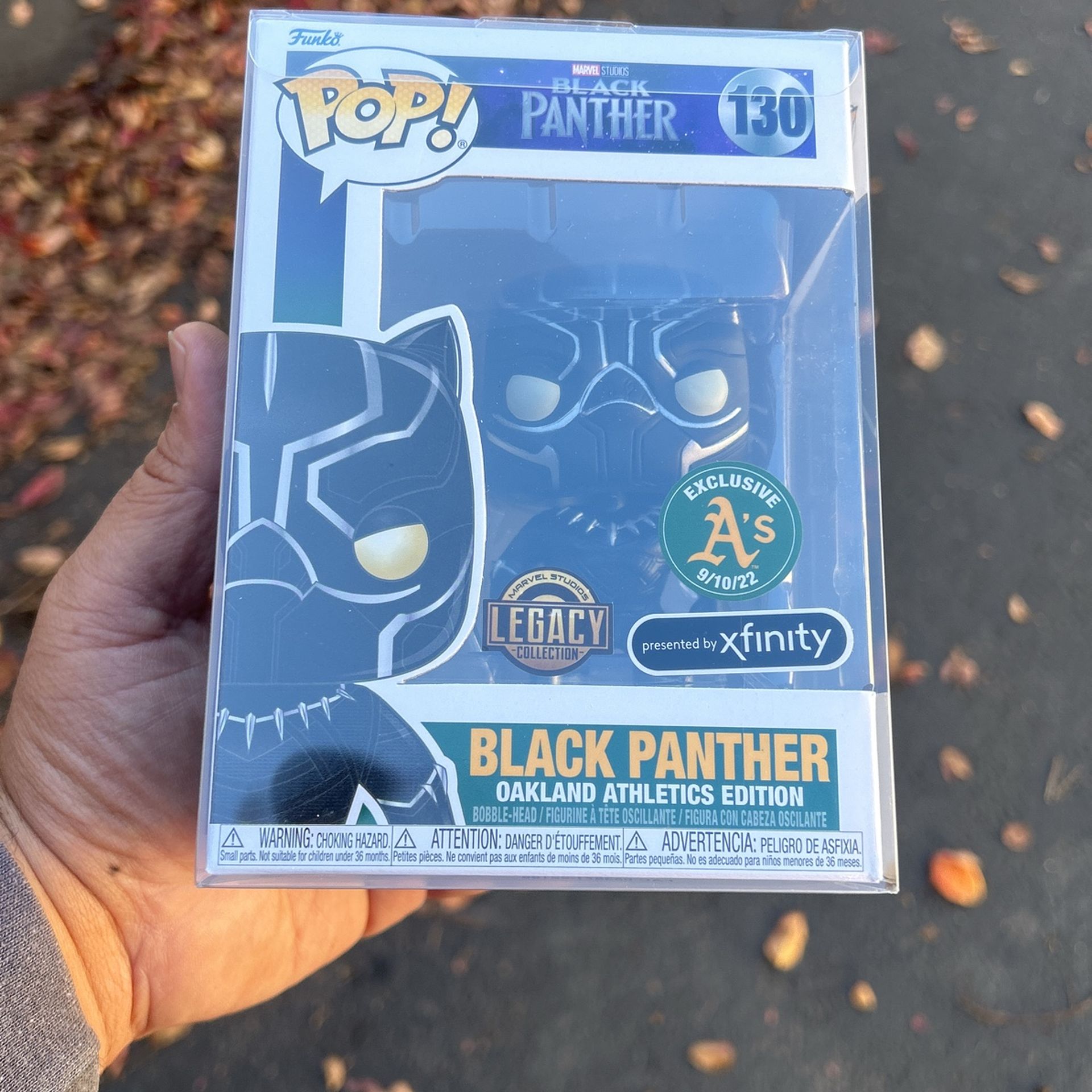 Funko SGA BLACK PANTHER OAKLAND EDITION