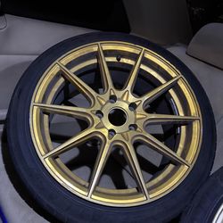 18inch Wheel and Tires Set Of 4 (5x114.3 MM Bolt Pattern)