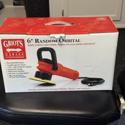 Griot’s Garage 6 In. Random Orbiter Polisher/Grinder/Sander