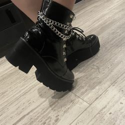 Platform Boots (size 8)