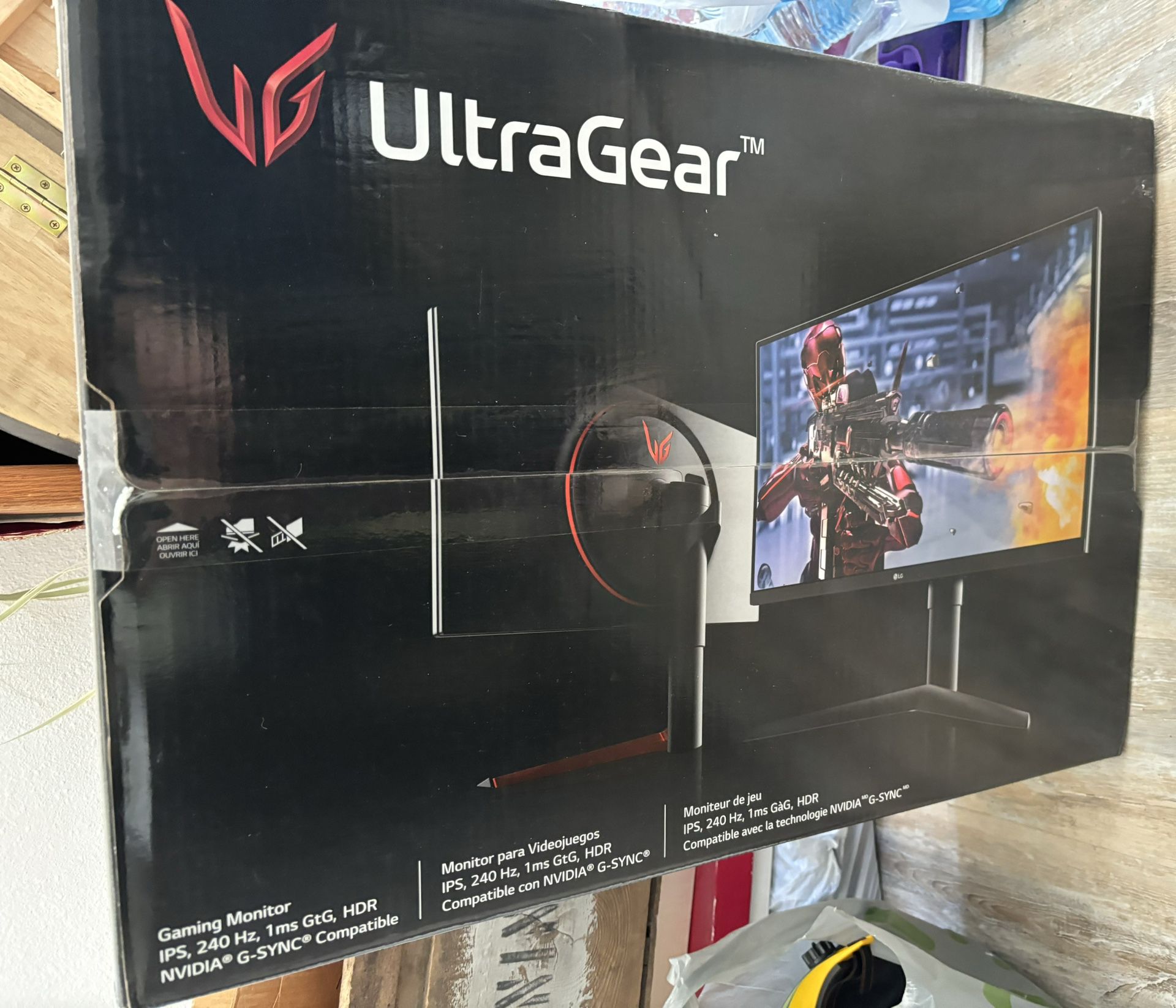 LG Ultragear 27” 27GN750-B Gaming Monitor 