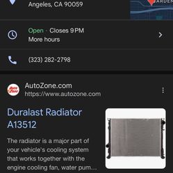 Radiator For Any 2.7 Chrysler Or Dodge