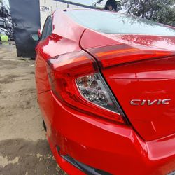 2016-2021 Honda Civic 2.0L Taillight Driver Left Side 
