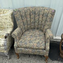 Nice vintage Victorian chairs both are in good shape. $50 each pick up Milwaukee or Germantown area or we can deliver for small fee.