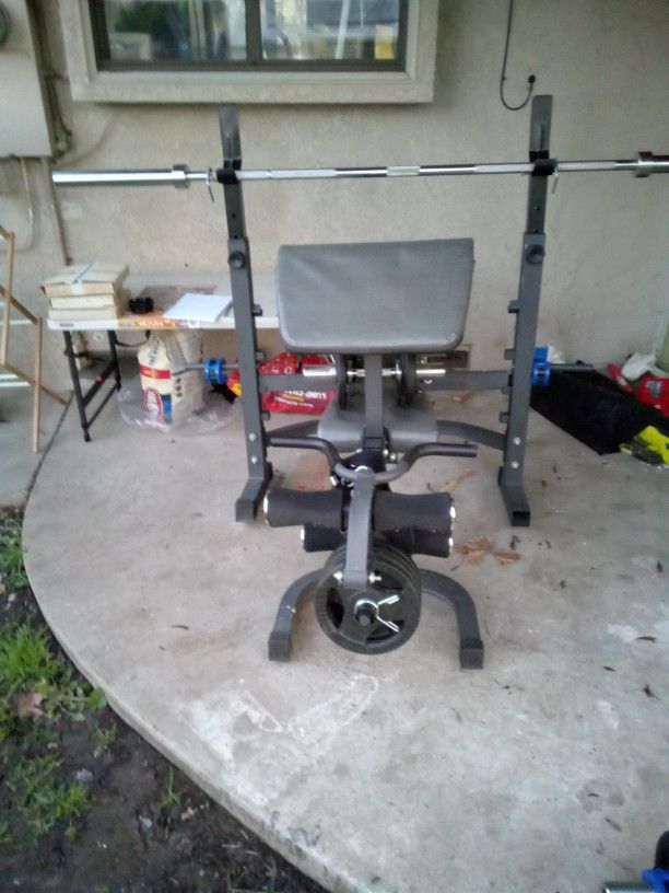 Bench Press And Weights