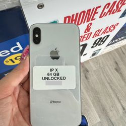 Iphone X 64GB UNLOCKED - description below 