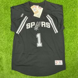 Spurs wembanyama jersey size XL
