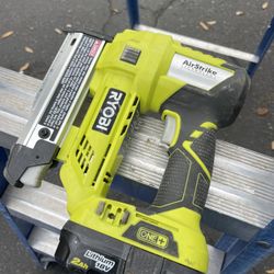 Air strike Ryobi Pin Gun 