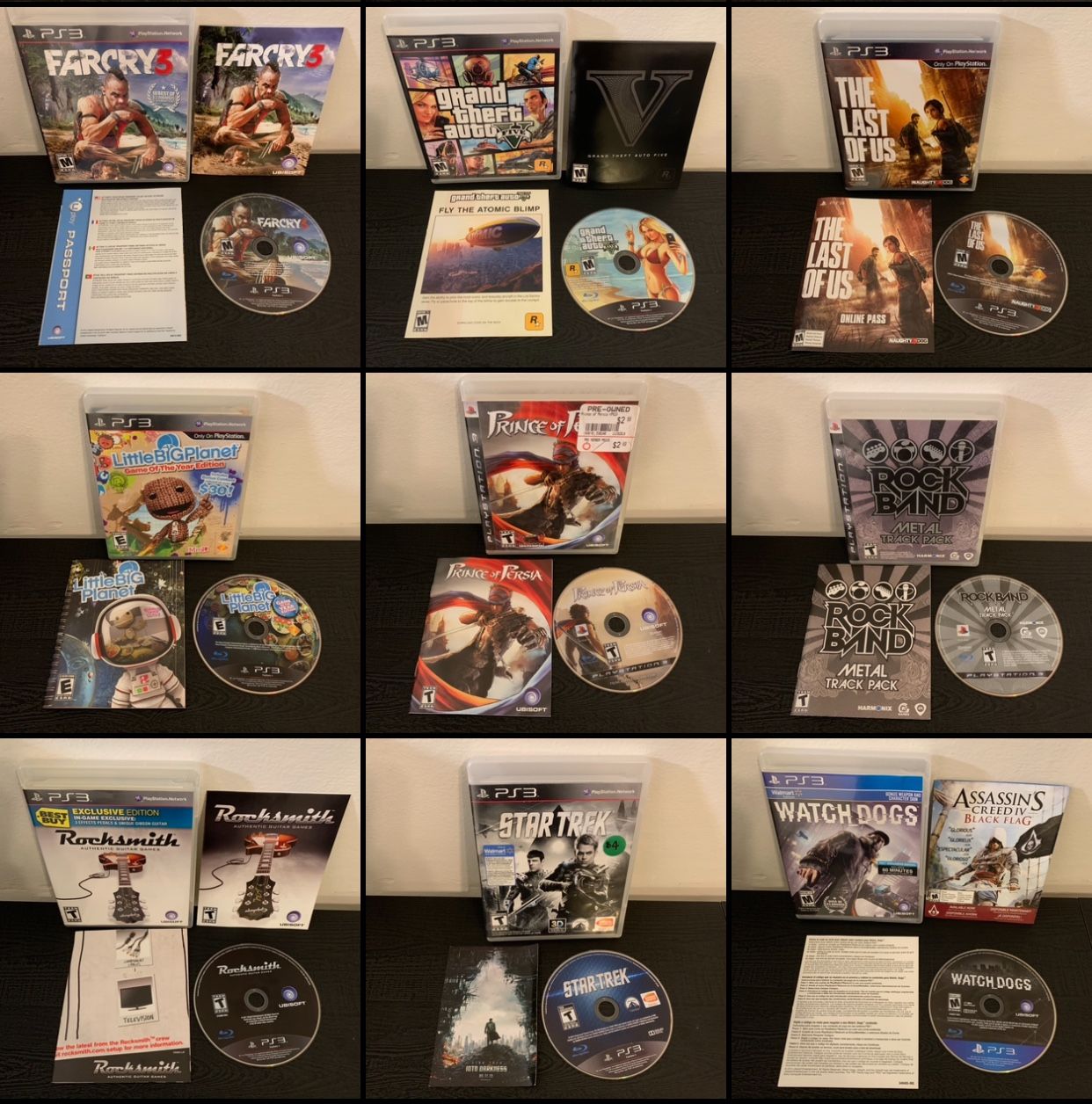 PS3 Games CiB Sony PlayStation 3