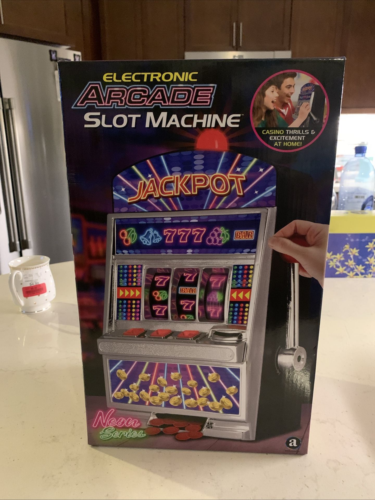 Electronic Arcade Slot Machine Neon Series