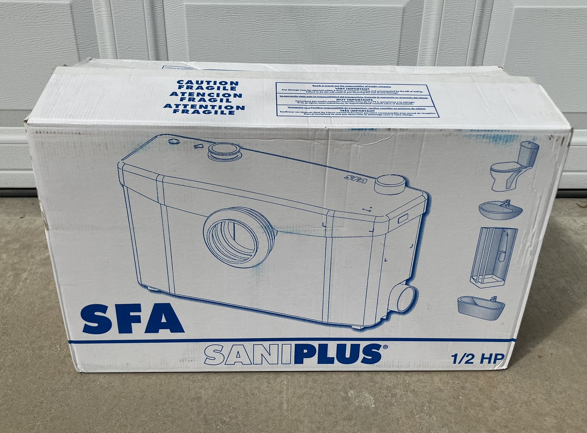 Saniflo Macerator Pump