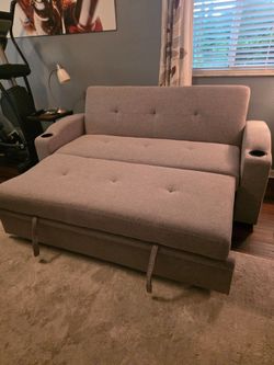 Barton 2 Piece Sofa with Pop up Sleeper - Full -sized