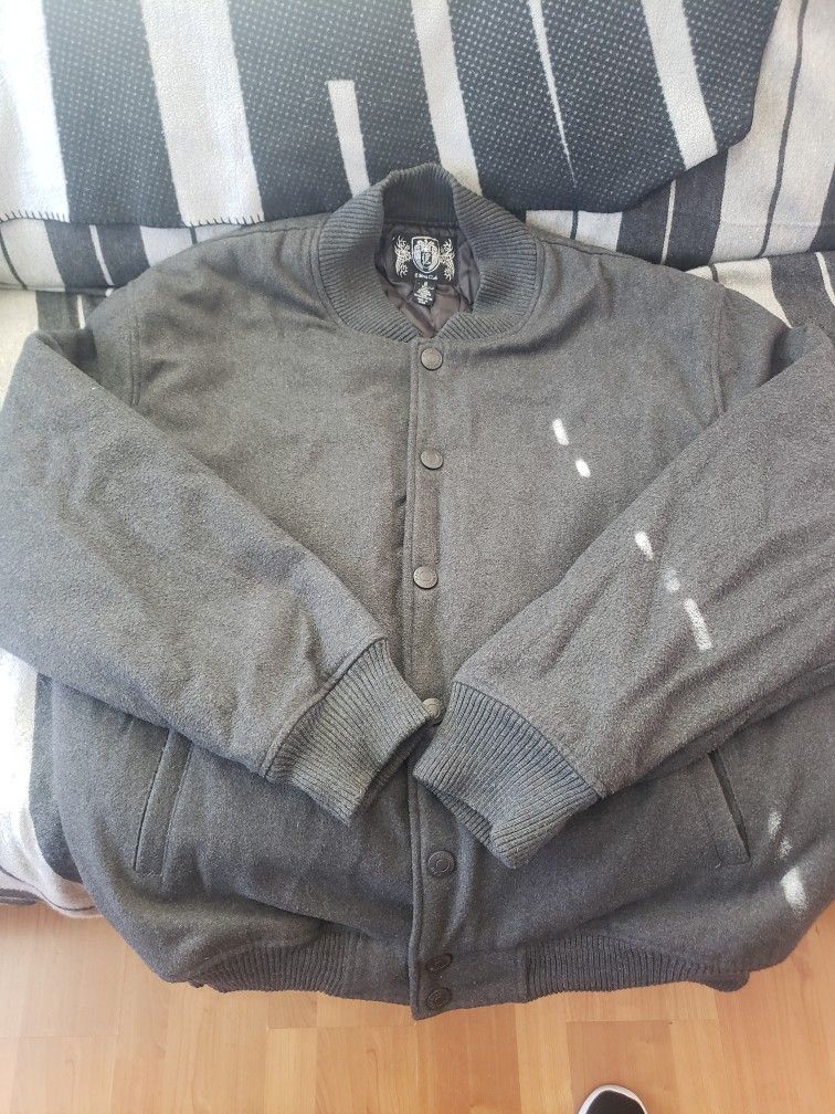 Old School Bomber Wool Jacket 2X