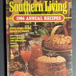  Vintage Southern Living 1986 Annual Recipes (1986, Hardcover)  