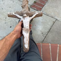 Clay Wall Hanging Jesus Religion
