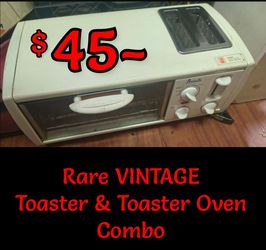 Rare  Vintage Kitchen Toaster - Toaster Oven by Avanti