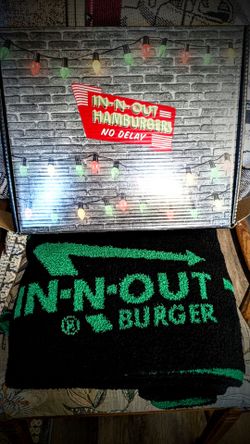 In-N-Out Burger Branded Blanket