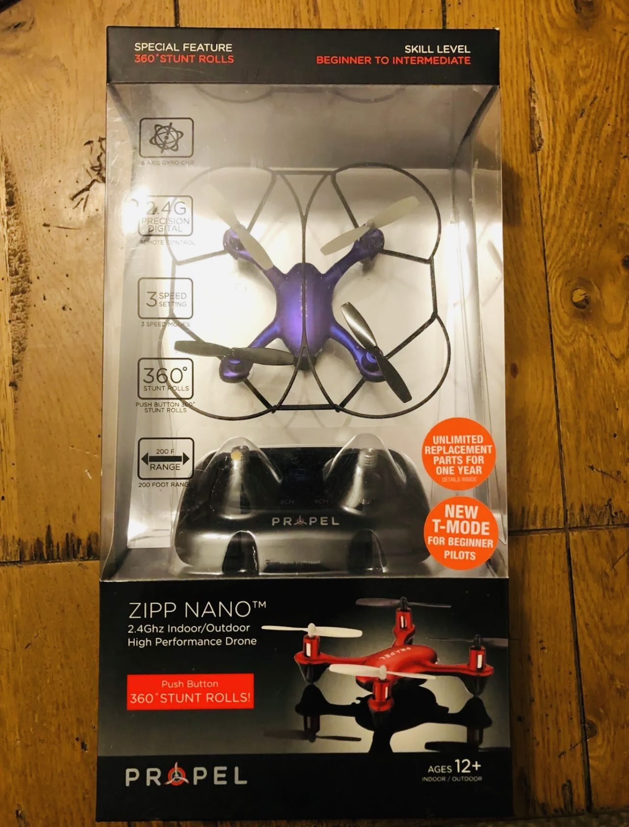 Propel Zipp Nano 2.4Ghz Indoor/Outdoor High Performance Drone
