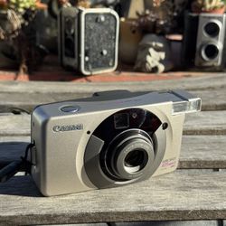 Vintage Canon Sureshot 35mm Film Camera 