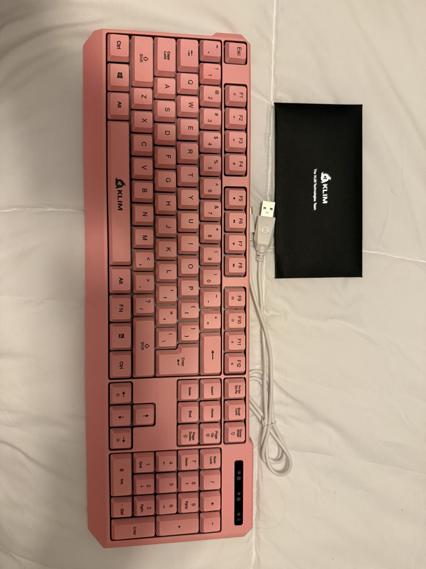 KLIM Chroma Wireless Gaming Keyboard RGB - New Version