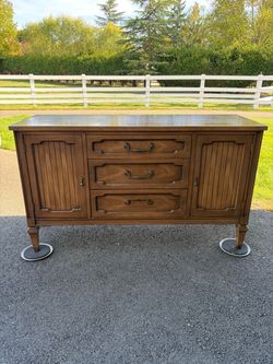 Mid-century Sideboard Buffet Cabinet