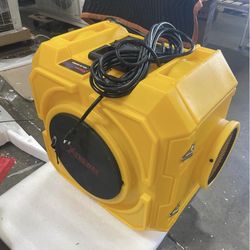 New 550 CFM Hepa Air Scrubber Commercial Air Purifier with 3-Stage Filtration Negative Air Machine