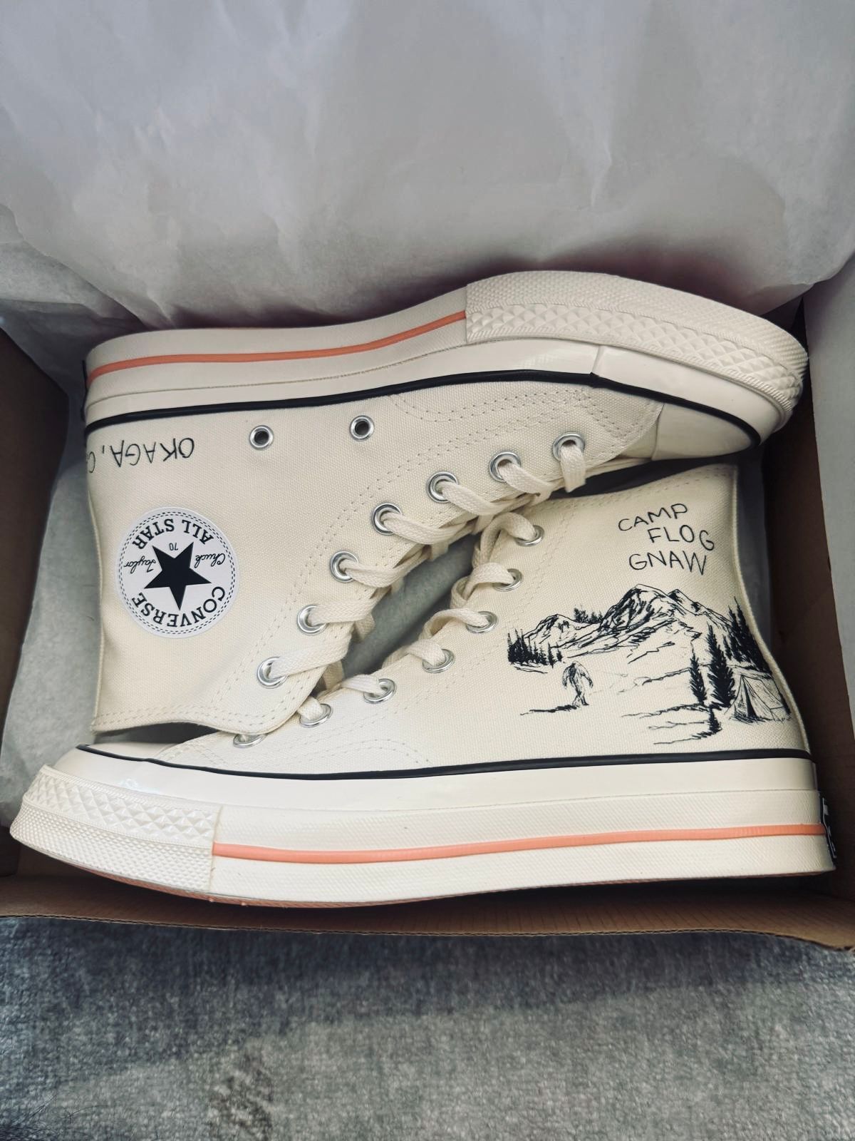Camp Flog Gnaw Super VIP Converse Sneakers - Multiple Sizes