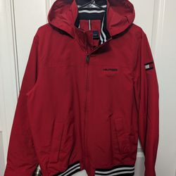 Tommy Hilfiger Windbreaker Red Mens M