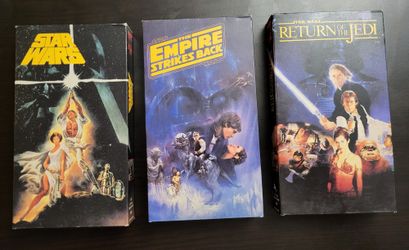 Star Wars VHS Full Art Cover Set