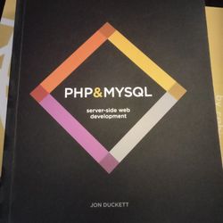 PHP & MySQL - Server Side Development - 650-page Complete Guide, Excellent Condition 